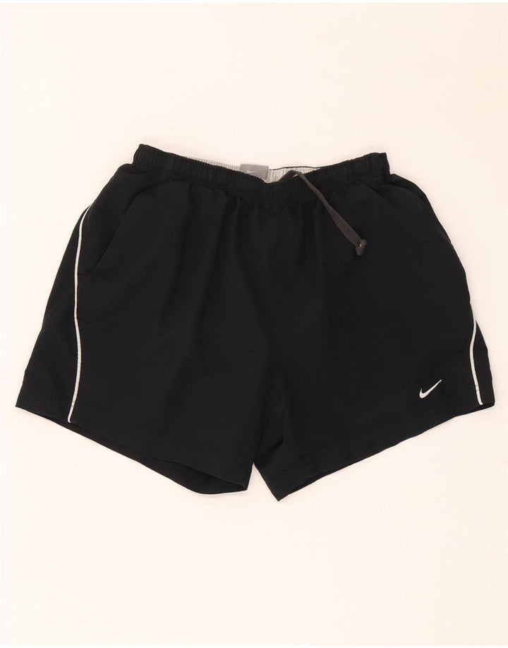 Pantaloncini sportivi Nike da donna UK 12 medio nero poliestere