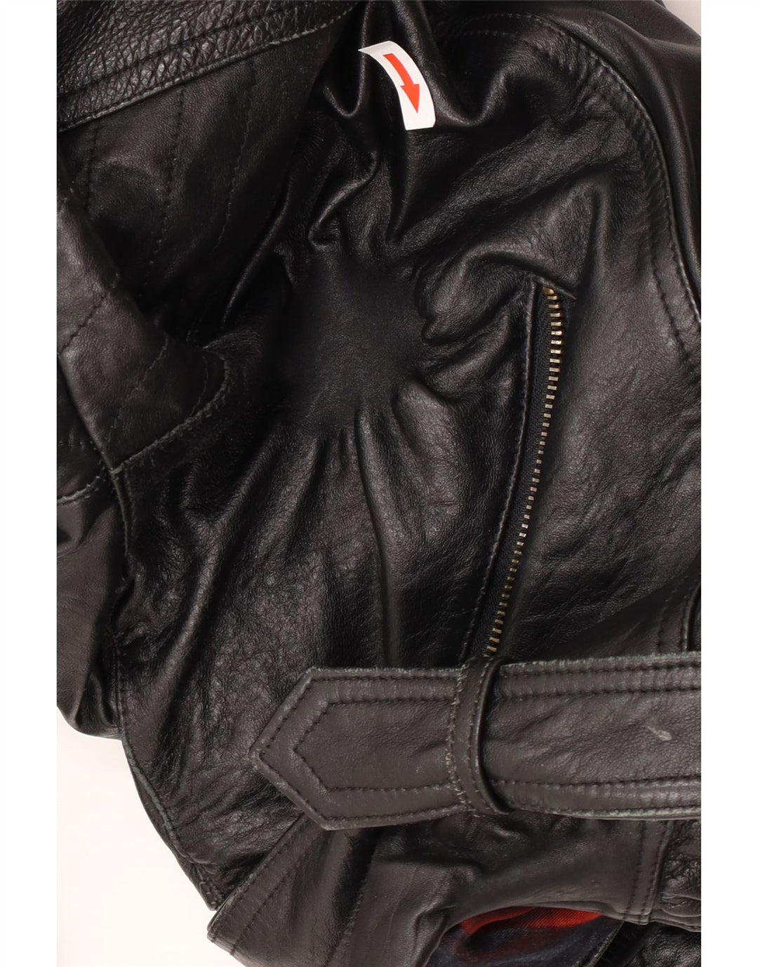 Giacca da motociclista corta oversize da donna Yessica EU 38 media nera