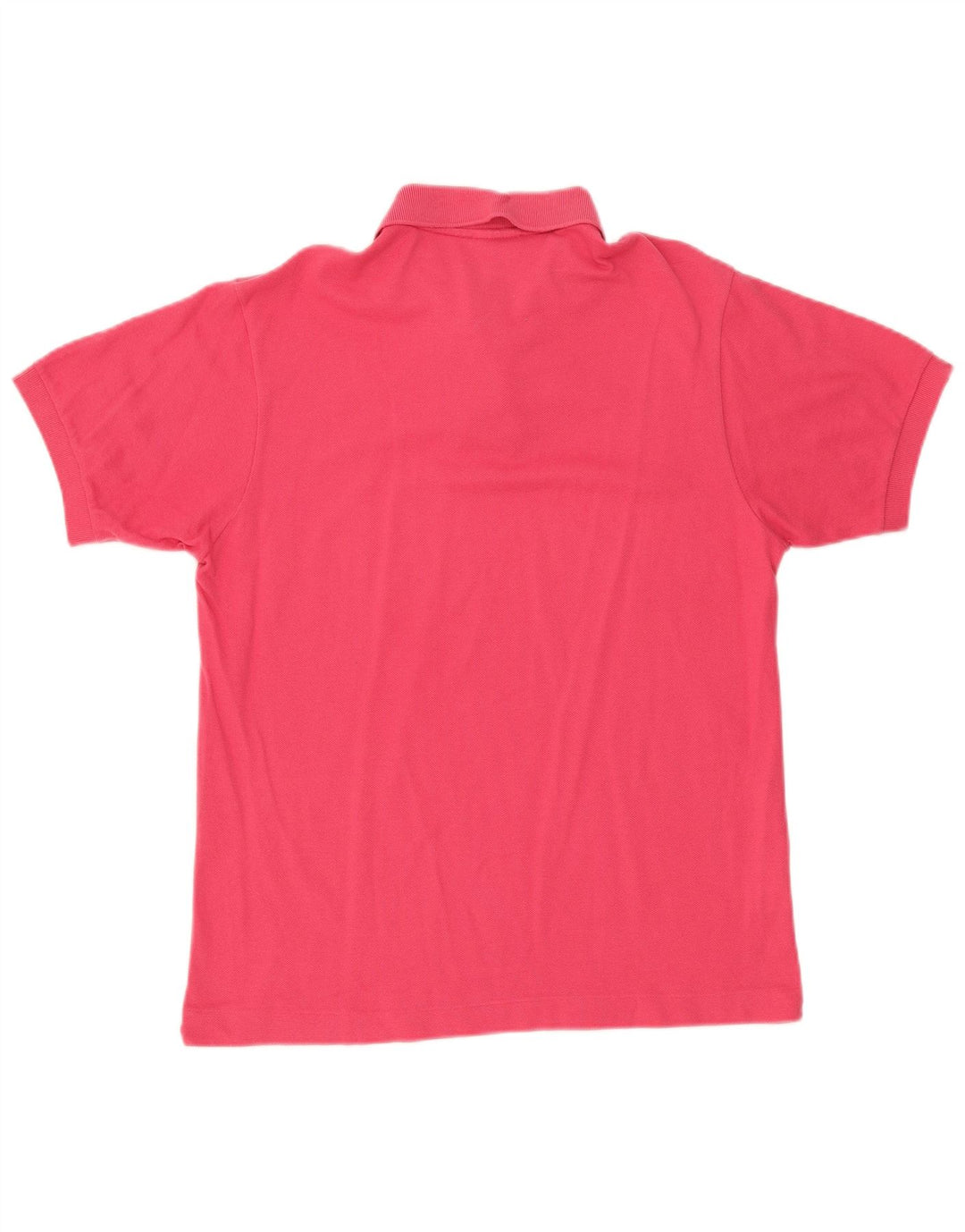 Polo da uomo Lacoste taglia 4 in cotone rosa medio