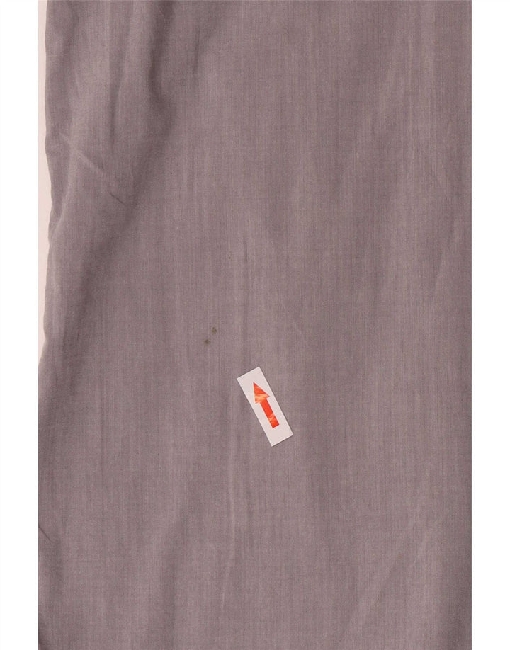 Camicia slim fit da uomo Marlboro Classics grigio medio