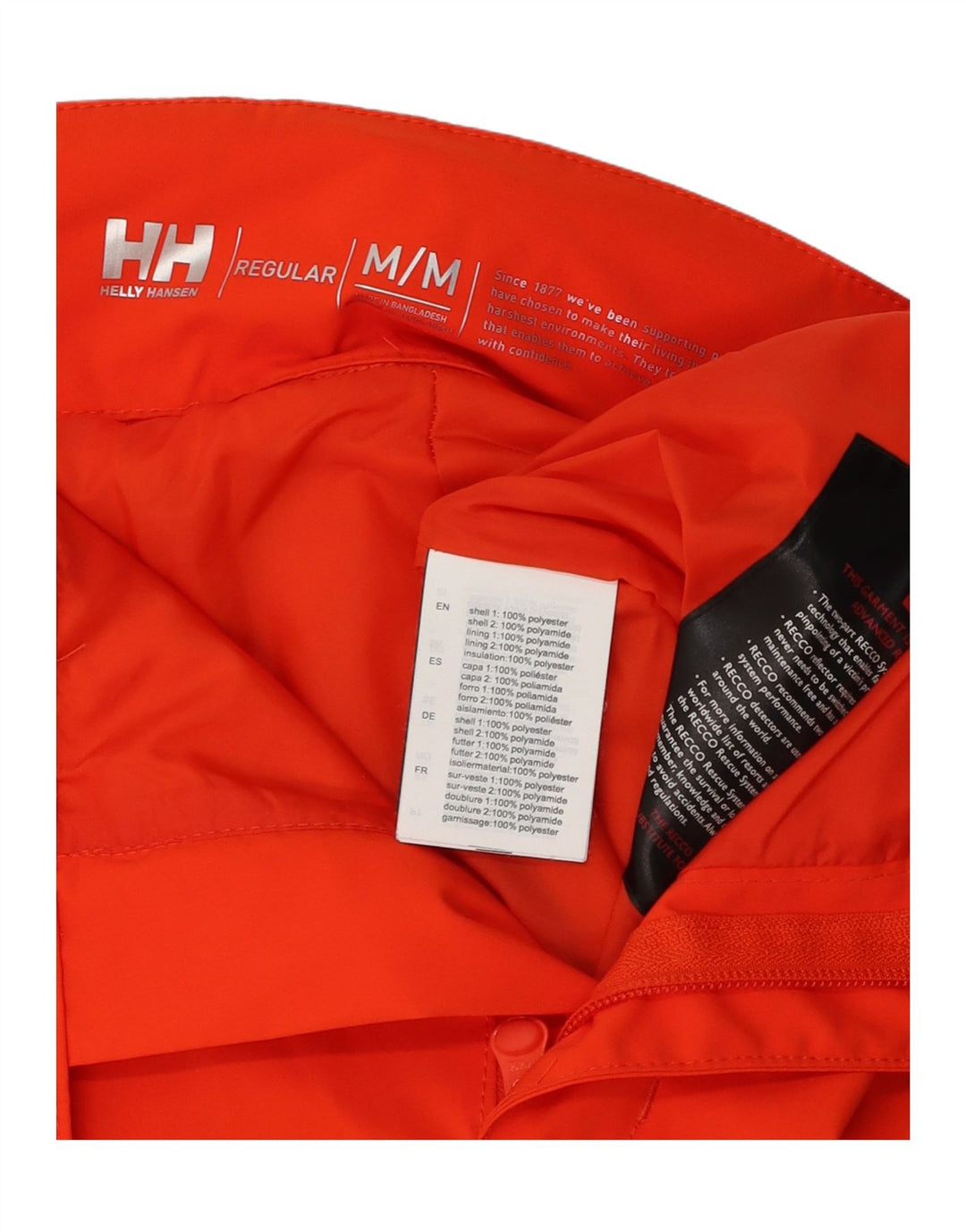 Pantaloni da sci da uomo Helly Hansen Poliestere rosso medio