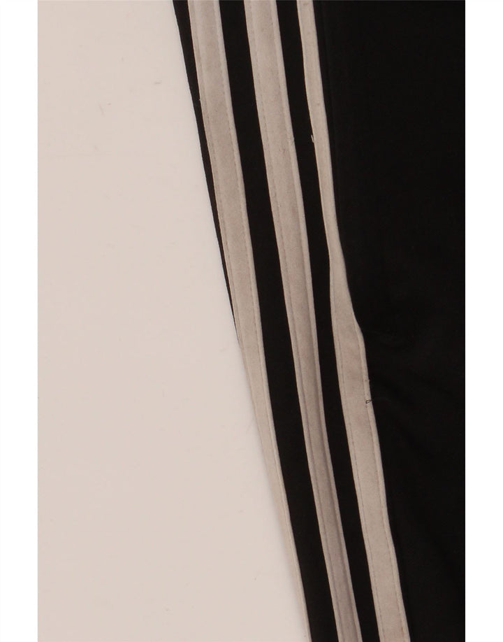 Pantaloni da tuta Adidas Climalite da uomo piccoli in poliestere nero