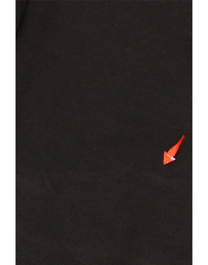 Felpa con cappuccio grafica da donna PUMA UK 16 Large in cotone color block nero