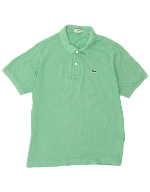 Polo da uomo Lacoste taglia 6 XL in cotone verde