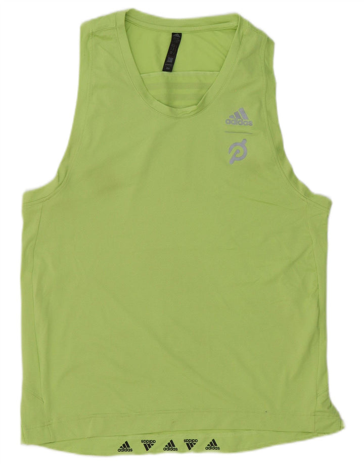 Canotta grafica Adidas Aeroready da uomo verde medio