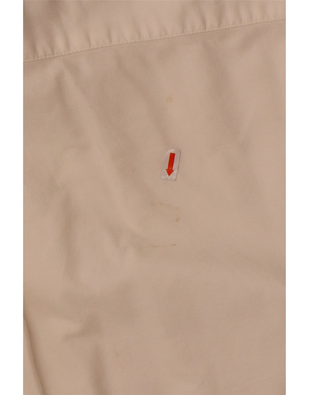 Camicia da uomo Tommy Hilfiger grande in cotone bianco sporco
