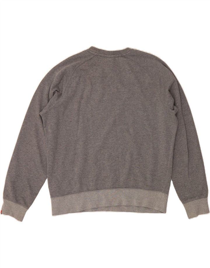 NIKE Mens Sweatshirt Jumper Large Grey Cotton Vintage Nike and Second-Hand Nike from Messina Hembry 
