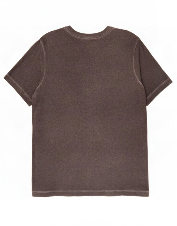 T-shirt grafica Nike da uomo grande grigia