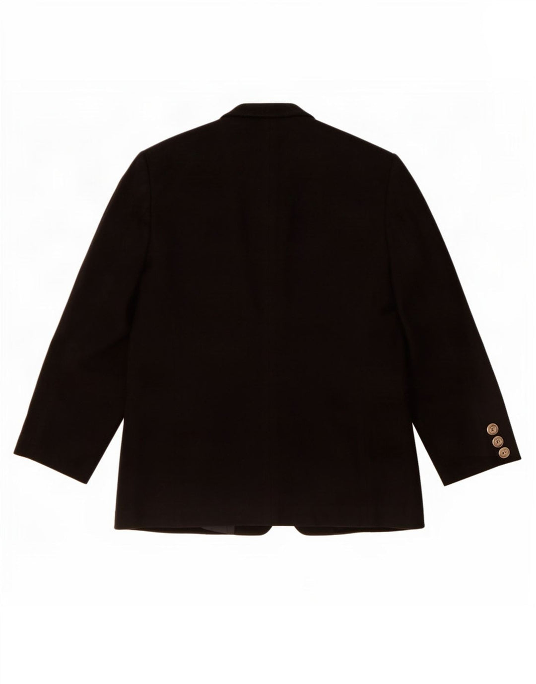 Giacca blazer a 3 bottoni da donna Burberrys UK 14 media nera