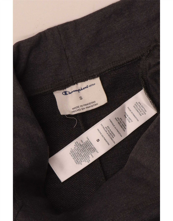 Pantaloni da tuta da uomo Champion Joggers piccoli in cotone grigio