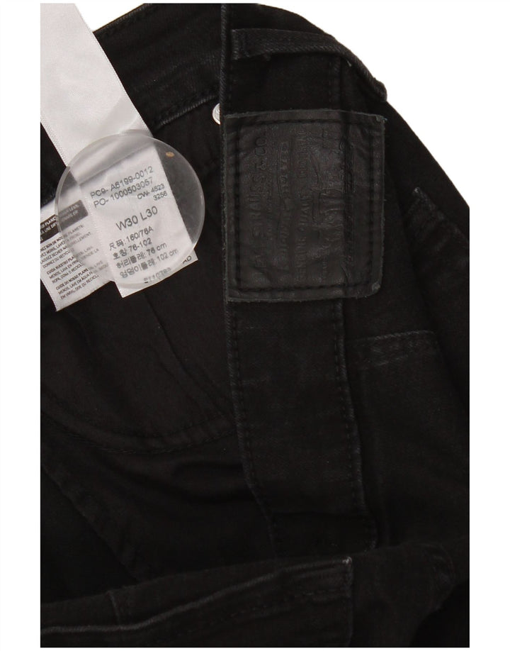 Jeans Levi's 712 Slim da donna W30 L30 cotone nero