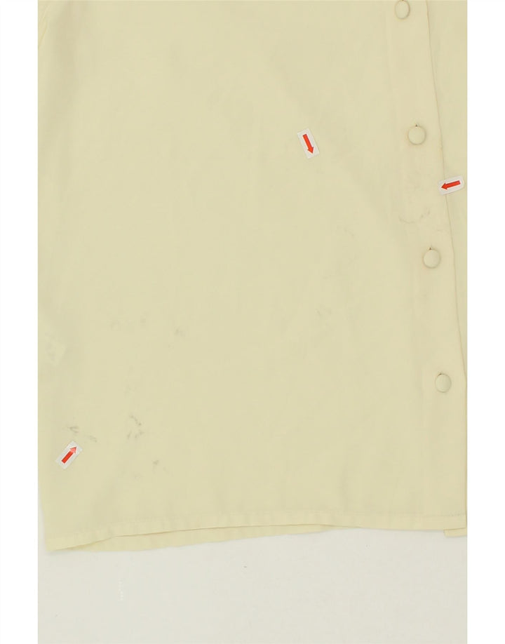 VINTAGE Womens Shirt Blouse UK 18 XL Yellow Polyester Vintage Vintage and Second-Hand Vintage from Messina Hembry 