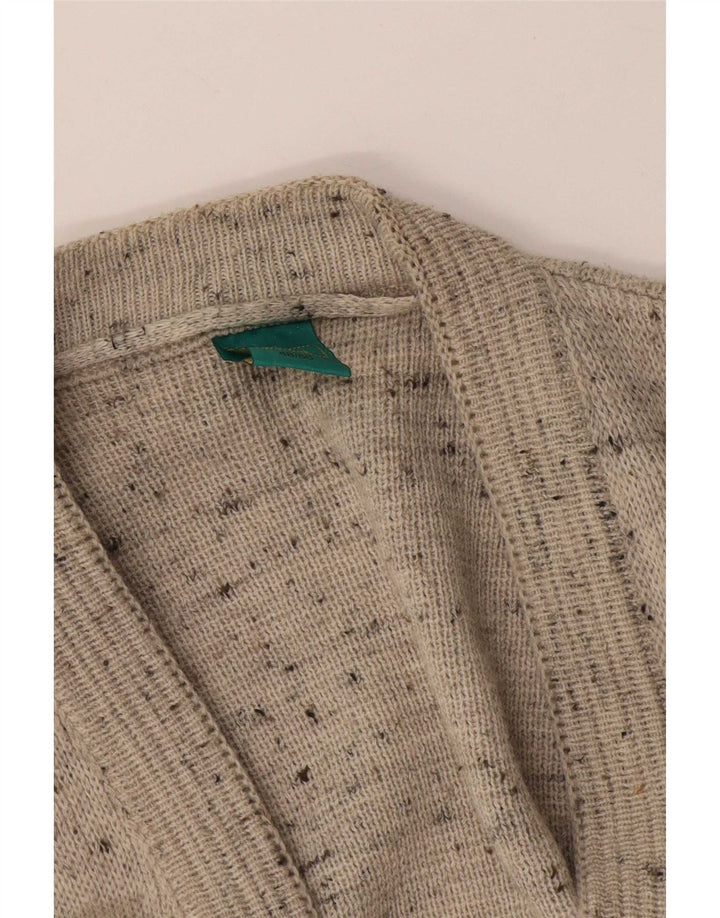 Maglione cardigan da uomo Canda IT 48/50 Acrilico geometrico grigio medio