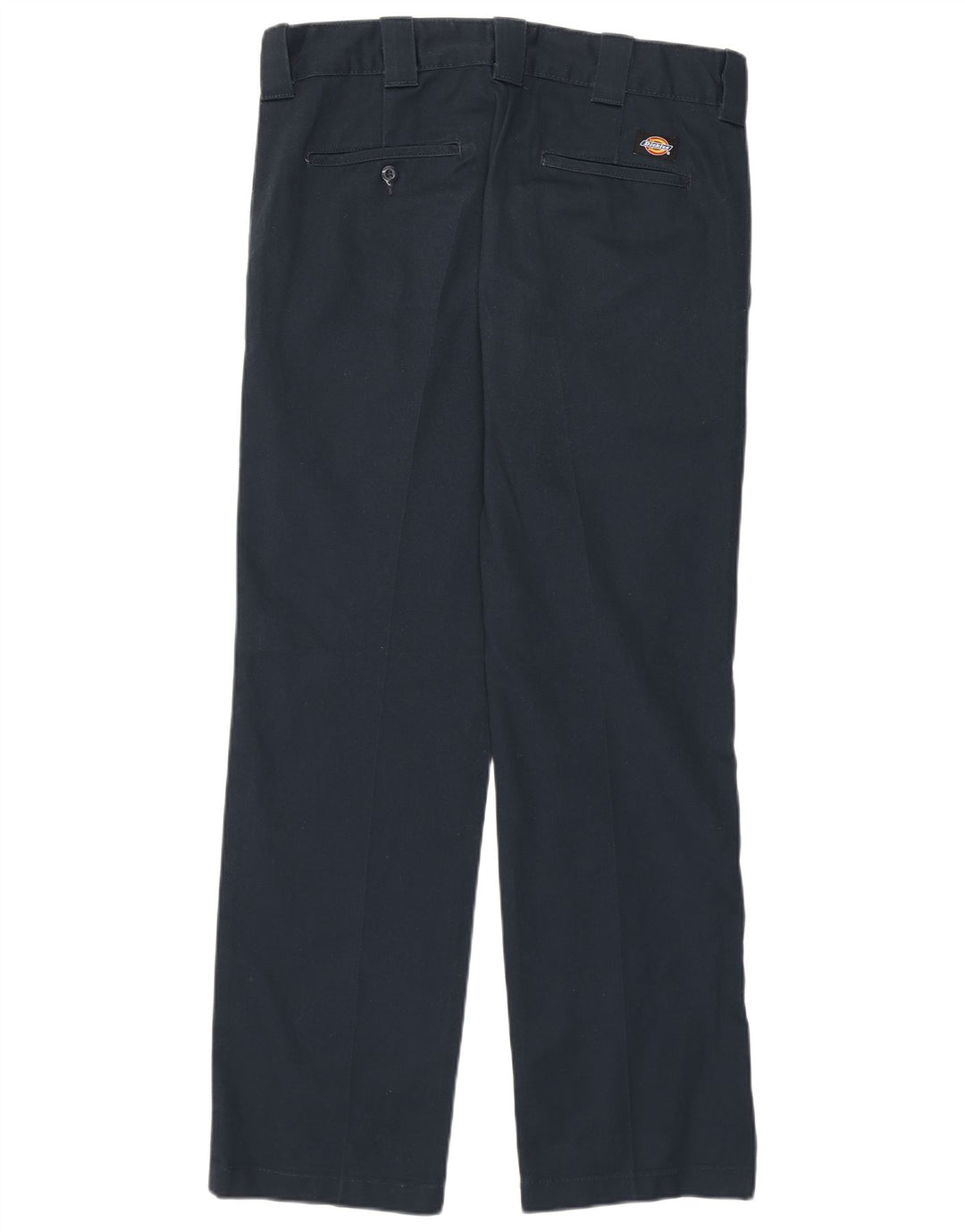 Pantaloni chino dritti slim fit da uomo Dickies W32 L32 poliestere blu navy