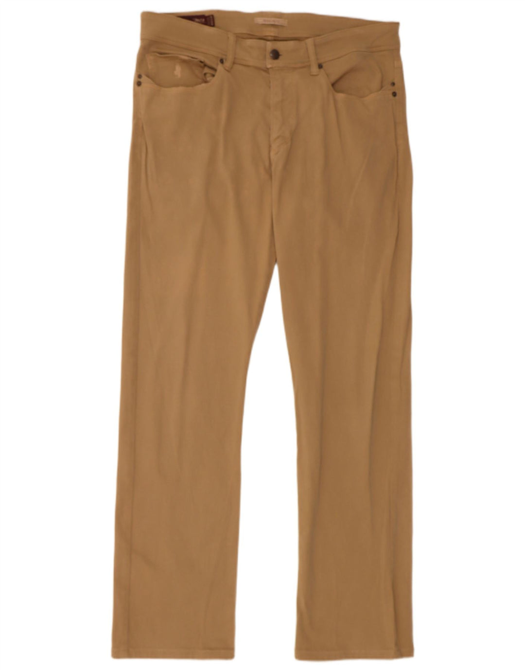 MARLBORO CLASSICS Mens Straight Casual Trousers W33 L30  Beige