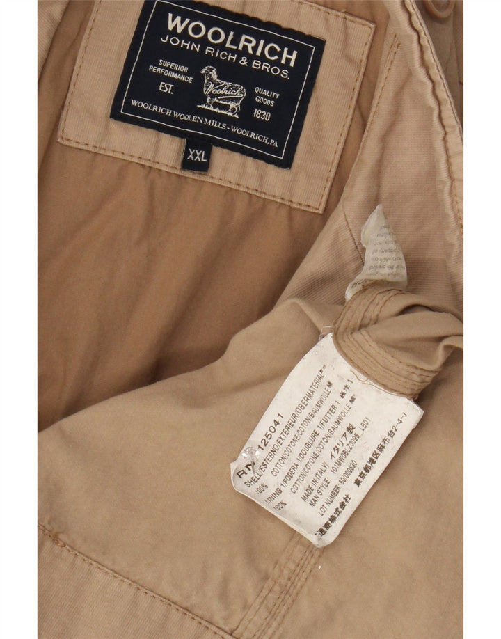 Giacca utility da uomo Woolrich UK 44 2XL Cotone beige