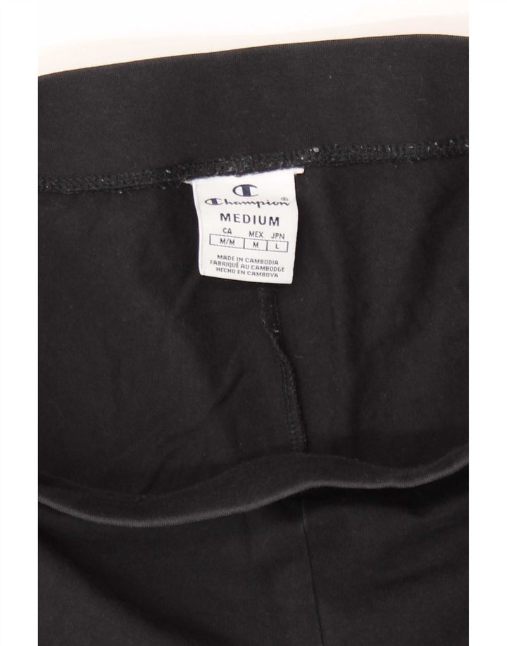 Leggings grafici da donna Champion UK 12 medio nero