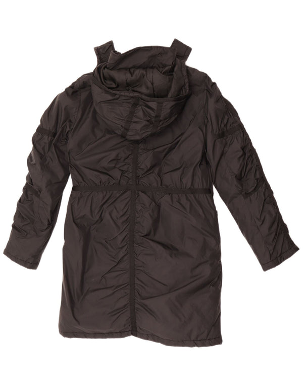 Giacca Parka con cappuccio da donna Guess UK 14 nylon nero medio