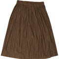 Gonna a trapezio da donna Zara piccola W26 poliestere kaki