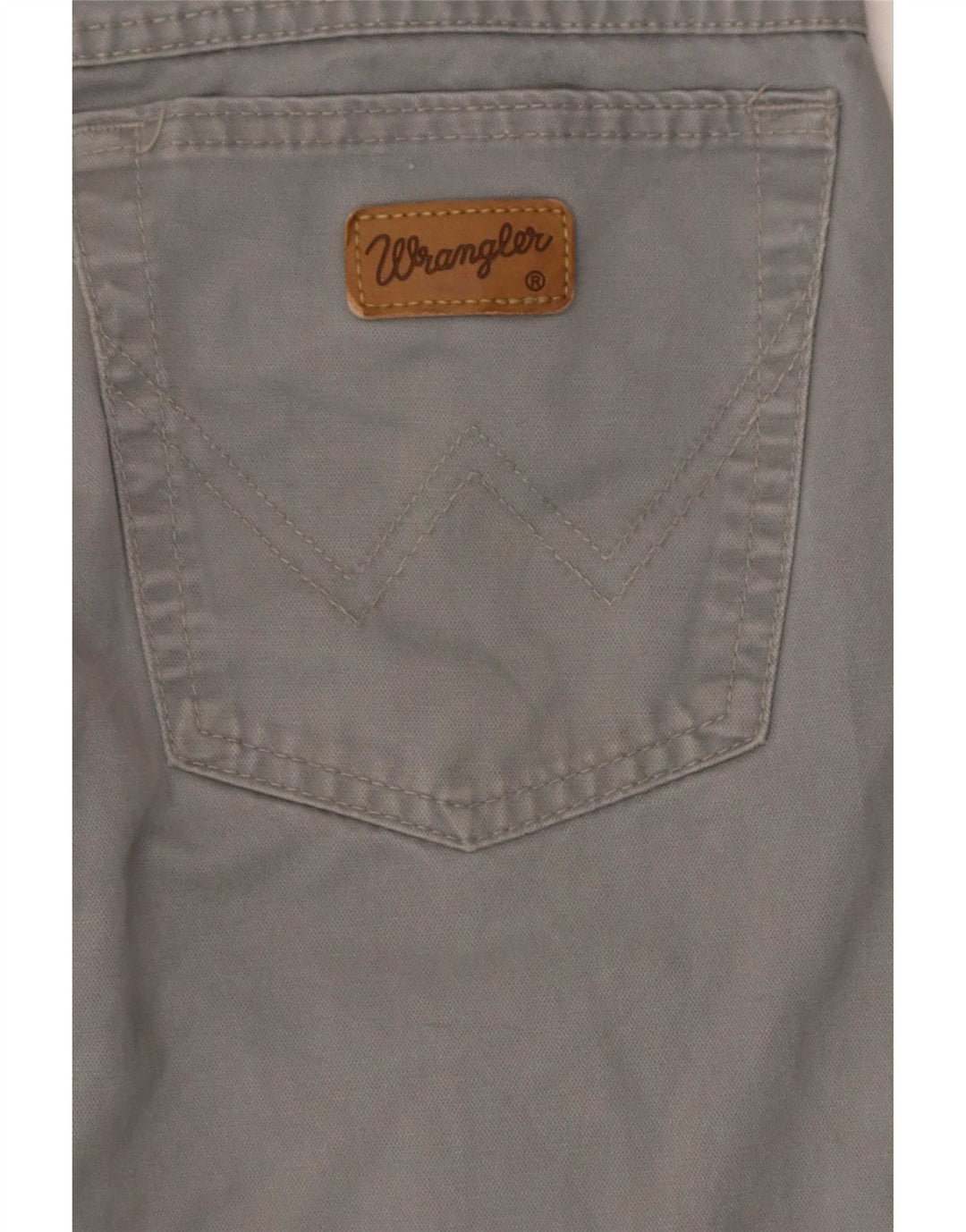 Pantaloni casual dritti da donna Wrangler W32 L31 grigio classico