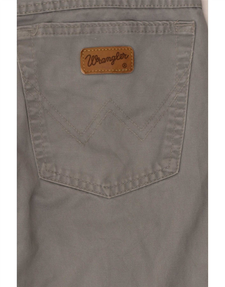 Pantaloni casual dritti da donna Wrangler W32 L31 grigio classico
