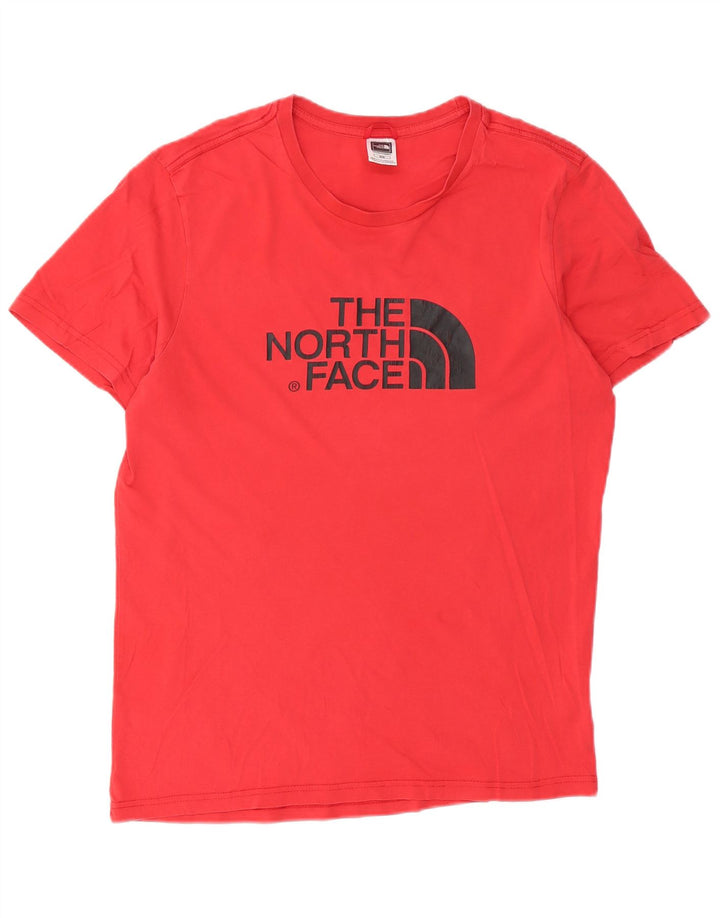 T-shirt grafica da uomo The North Face Top rosso medio