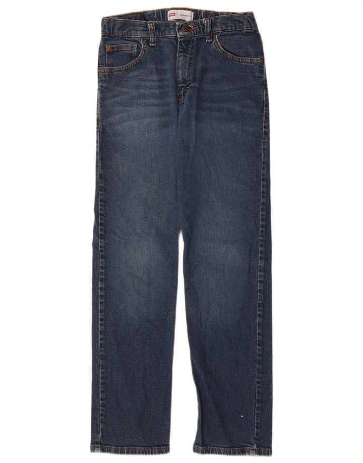 Jeans dritti da ragazzo Wrangler 13-14 anni W26 L27 cotone blu