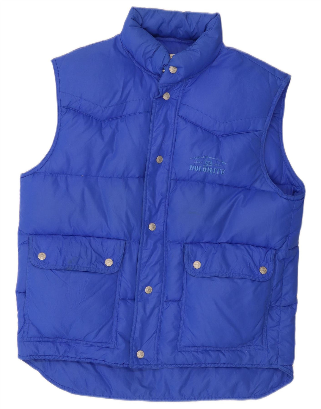 Gilet imbottito da uomo Dolomite UK 36 piccolo nylon blu