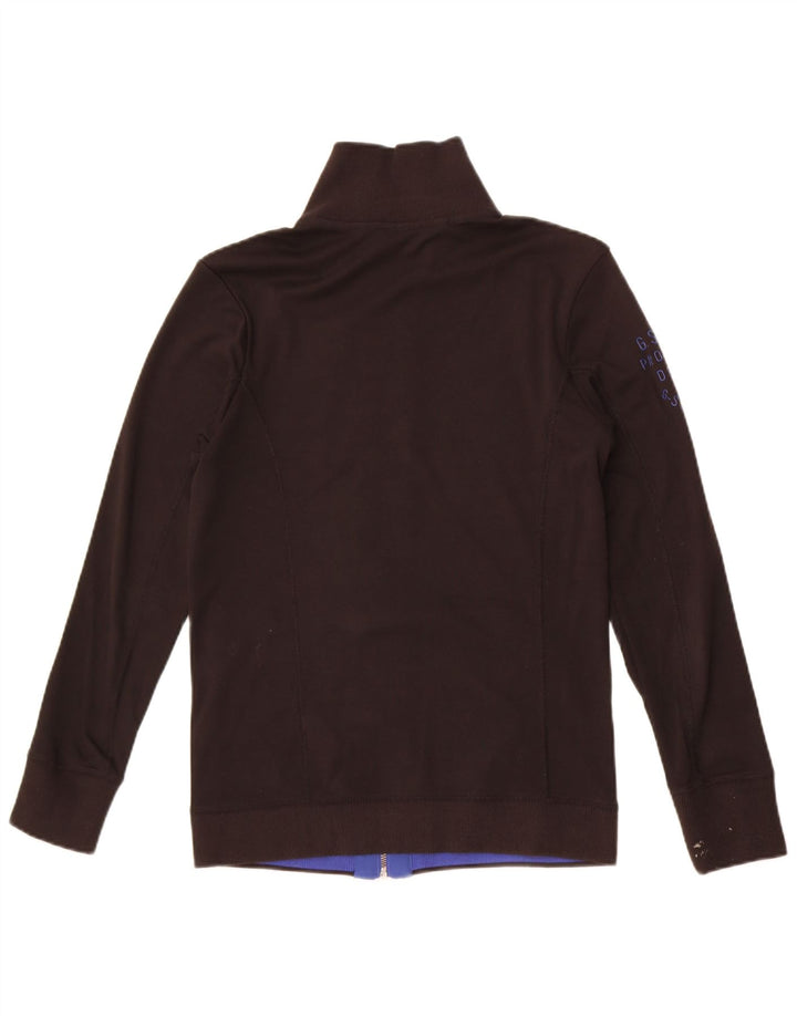 Giacca da ginnastica grafica da donna G-Star UK 12 cotone nero medio