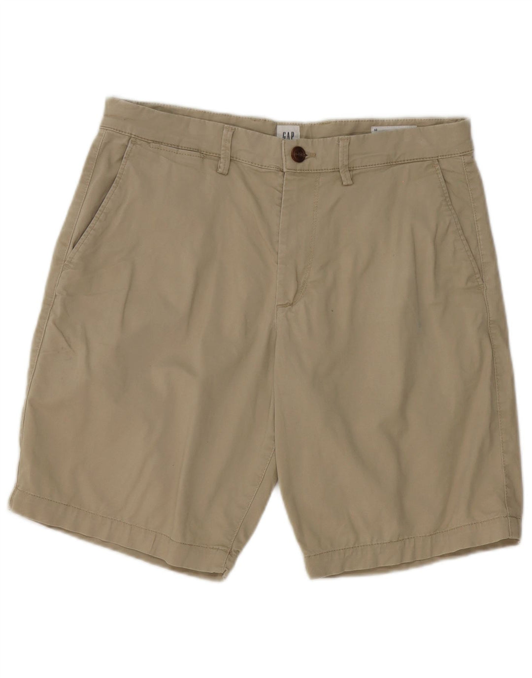 Pantaloncini chino da uomo Gap W32 cotone kaki medio