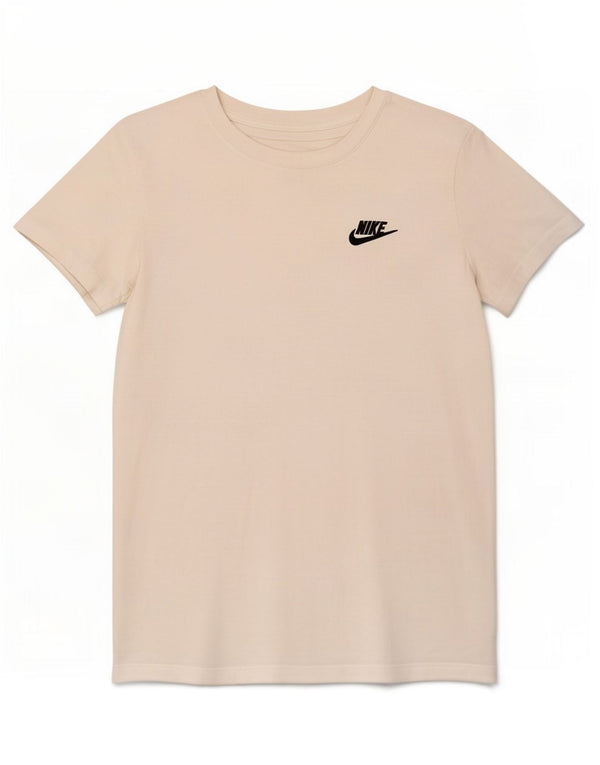 Nike Womens T-Shirt Top UK 6 XS White Cotton