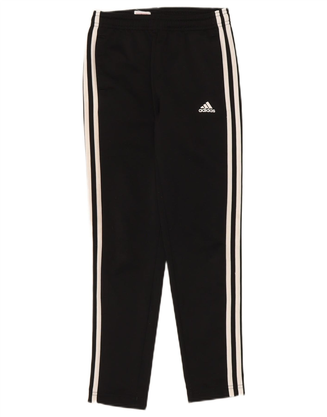 Pantaloni della tuta da ragazzo Adidas 9-10 anni in poliestere nero