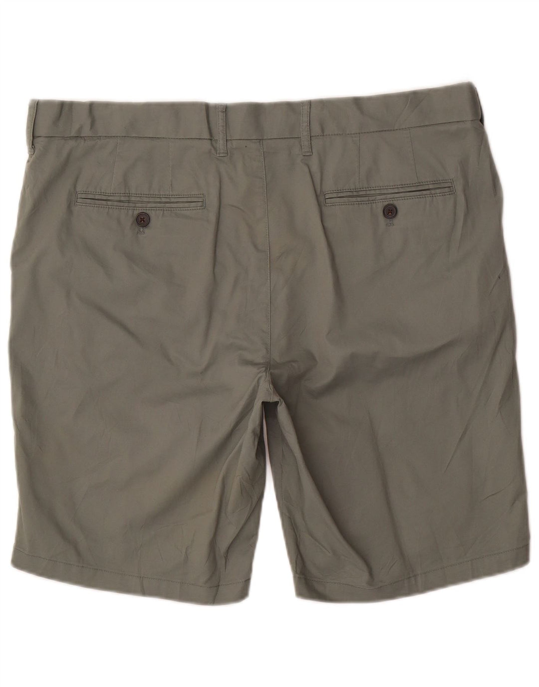 Pantaloncini chino da uomo Marks & Spencer W38 XL cotone kaki