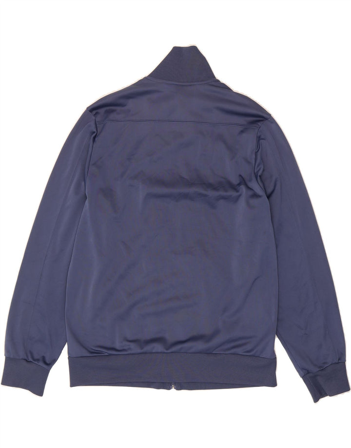LOTTO Mens Tracksuit Top Jacket Medium Navy Blue Vintage Lotto and Second-Hand Lotto from Messina Hembry 