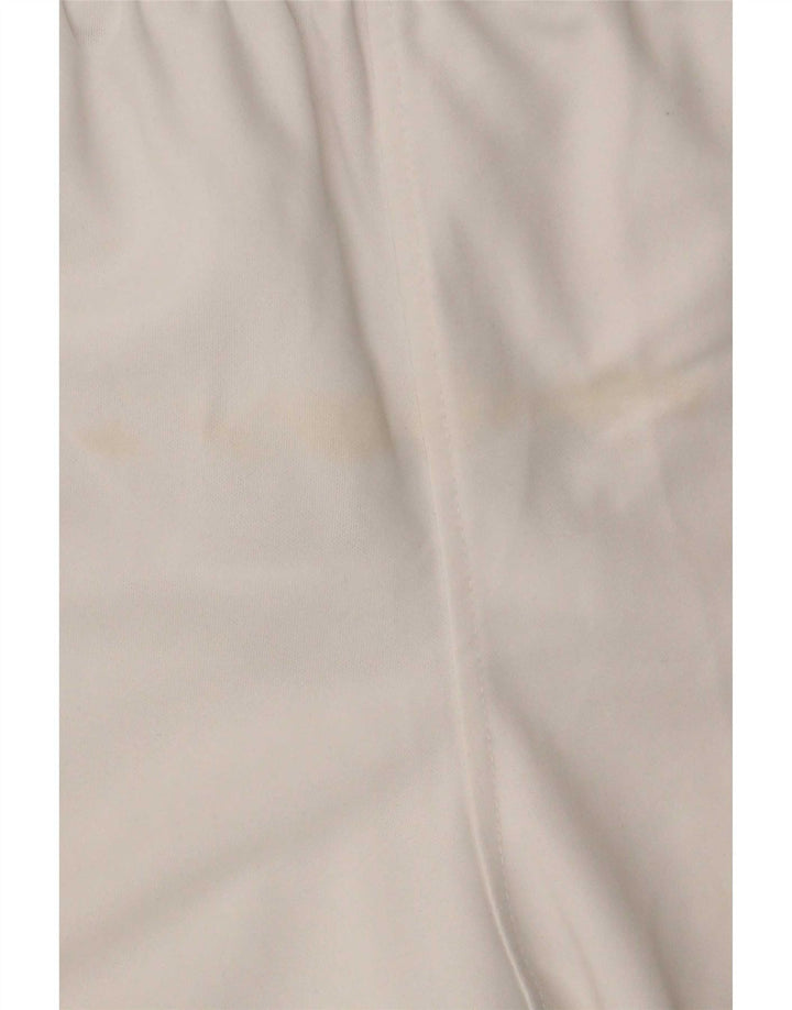 Pantaloncini sportivi Nike da ragazzo 10-11 anni poliestere bianco medio