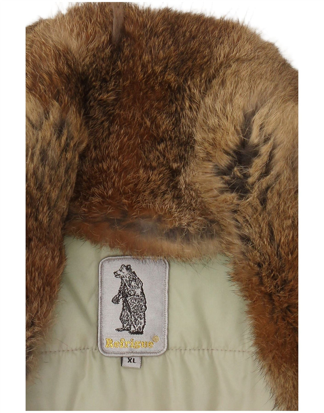 Cappotto giacca a vento da donna REFRIGUE UK 18 XL Poliestere beige