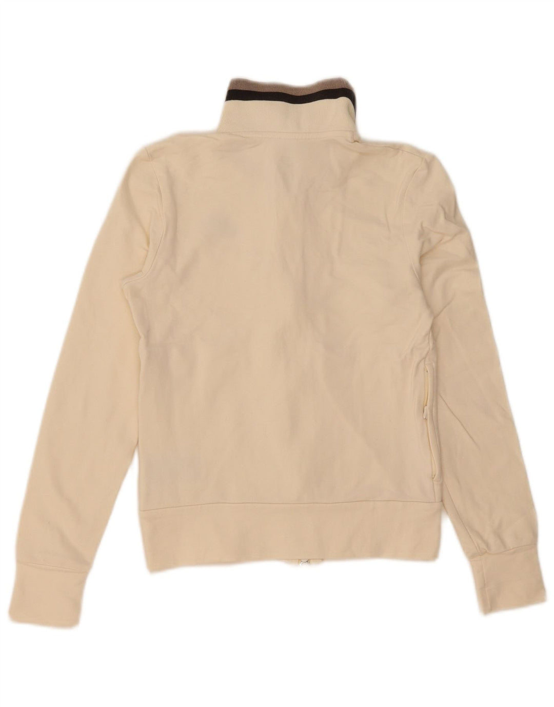 Giacca da tuta da donna Nike UK 8/10 piccola cotone bianco