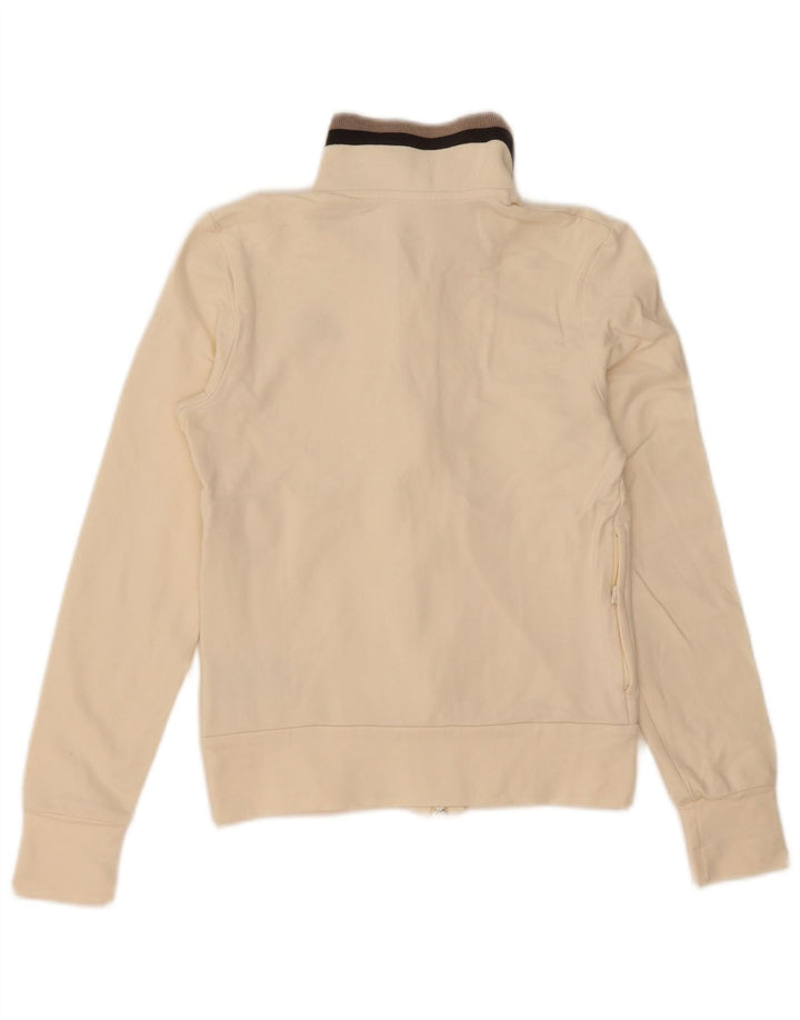 Giacca da tuta da donna Nike UK 8/10 piccola cotone bianco