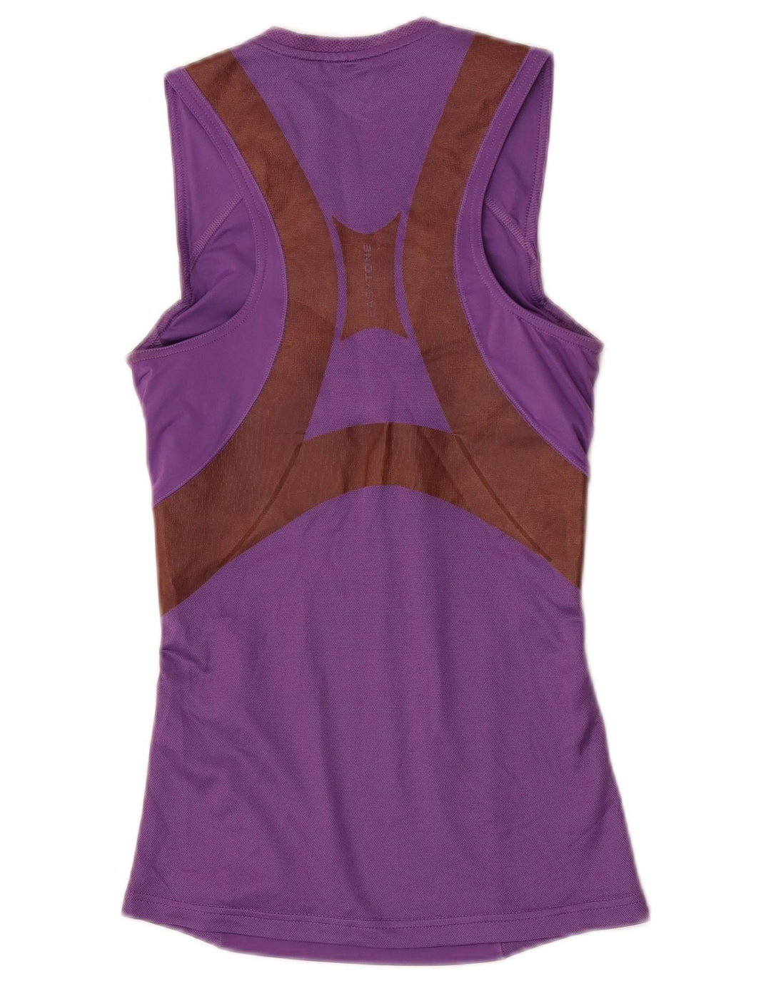 Canotta Reebok da donna UK 4/6 XS poliestere color block viola