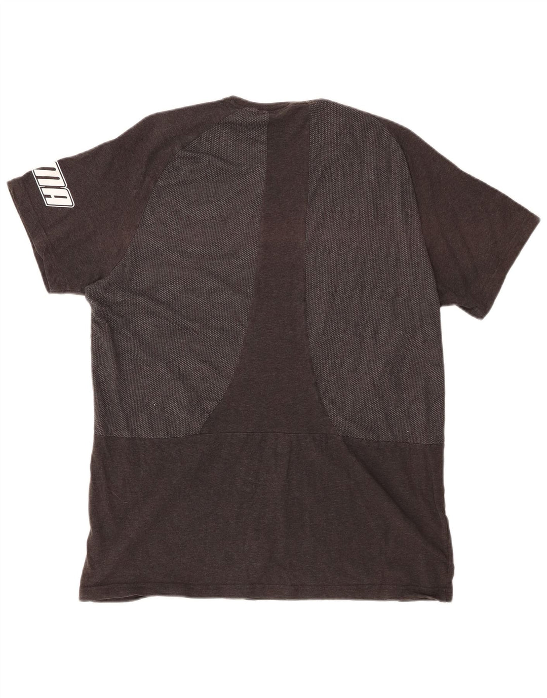 T-shirt grafica da uomo PUMA Top 2XL Colorblock grigio
