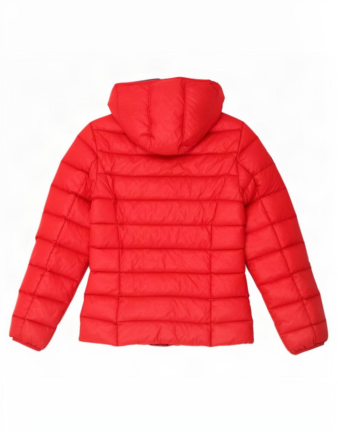 Giacca imbottita con cappuccio da donna Playlife UK 10 Small Rosso Poliammide