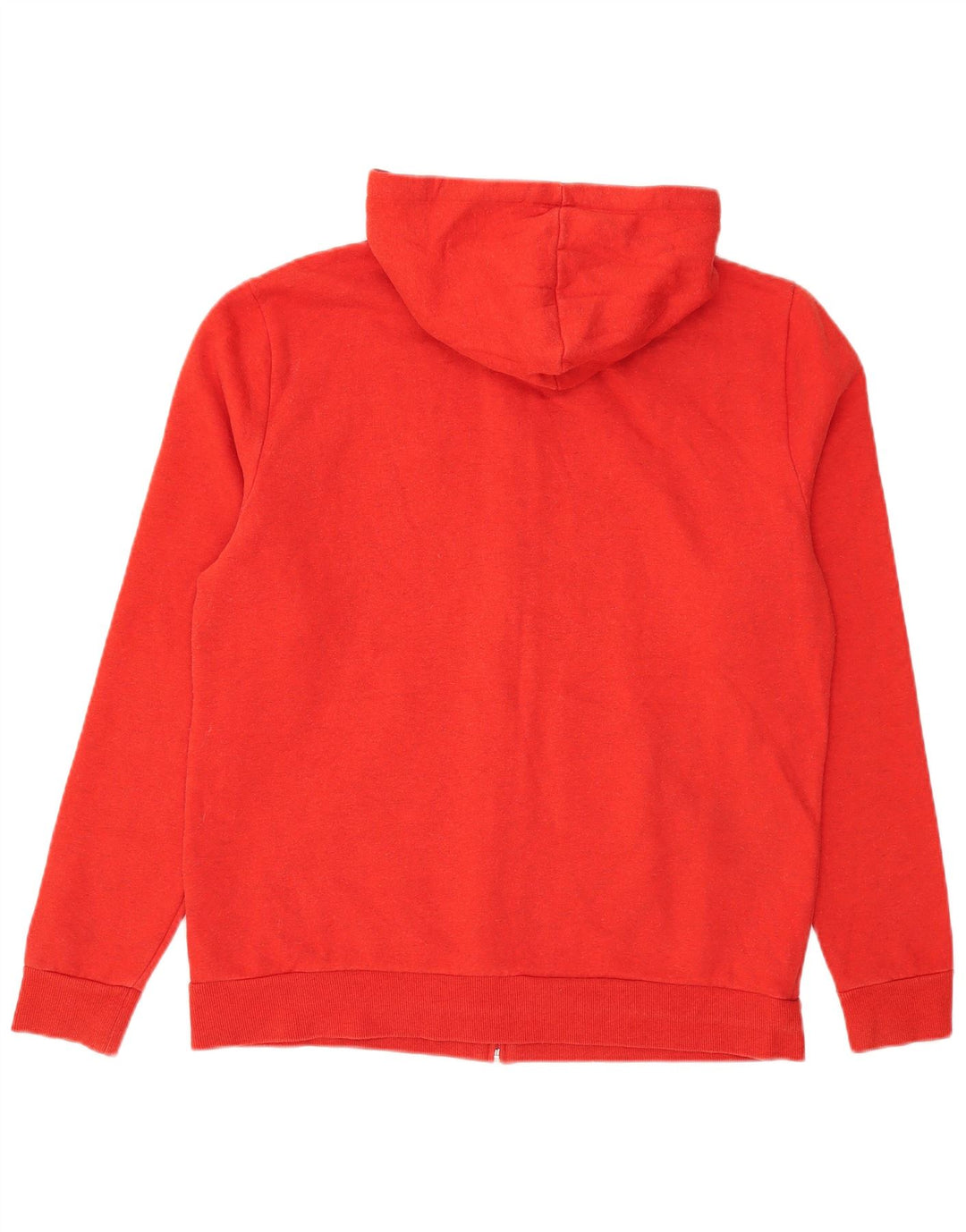 Maglione con cappuccio e zip da uomo Oakley in cotone rosso medio