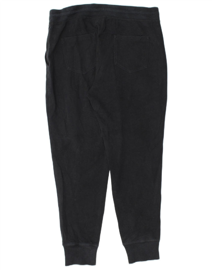 Pantaloni da tuta da donna L.L.BEAN Joggers UK 14 cotone nero medio