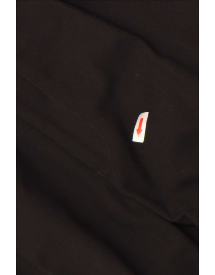 Pantaloni da abito dritti da uomo Marks & Spencer W32 L31 poliestere nero