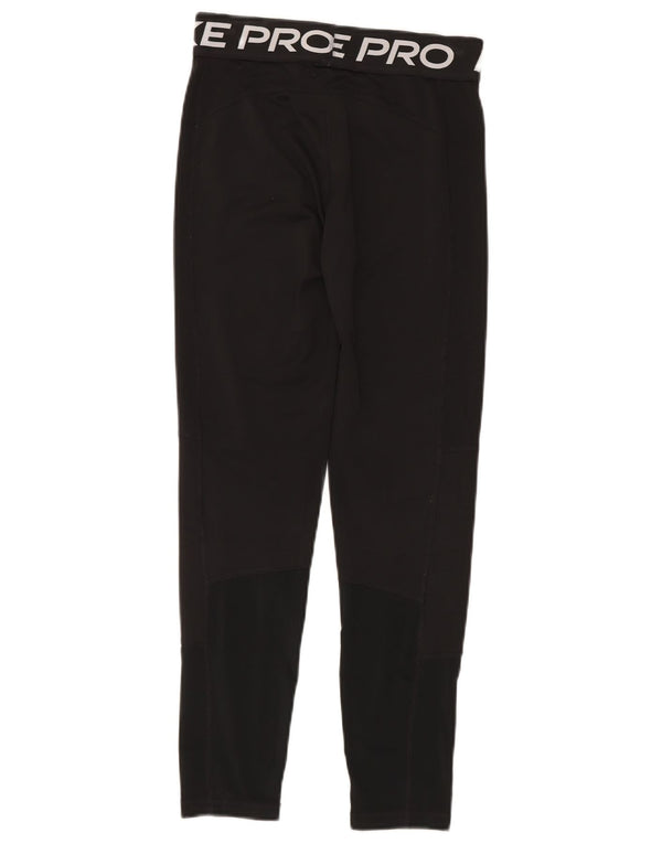 Leggings Nike Dri Fit Graphic per ragazze 13-14 anni XL neri