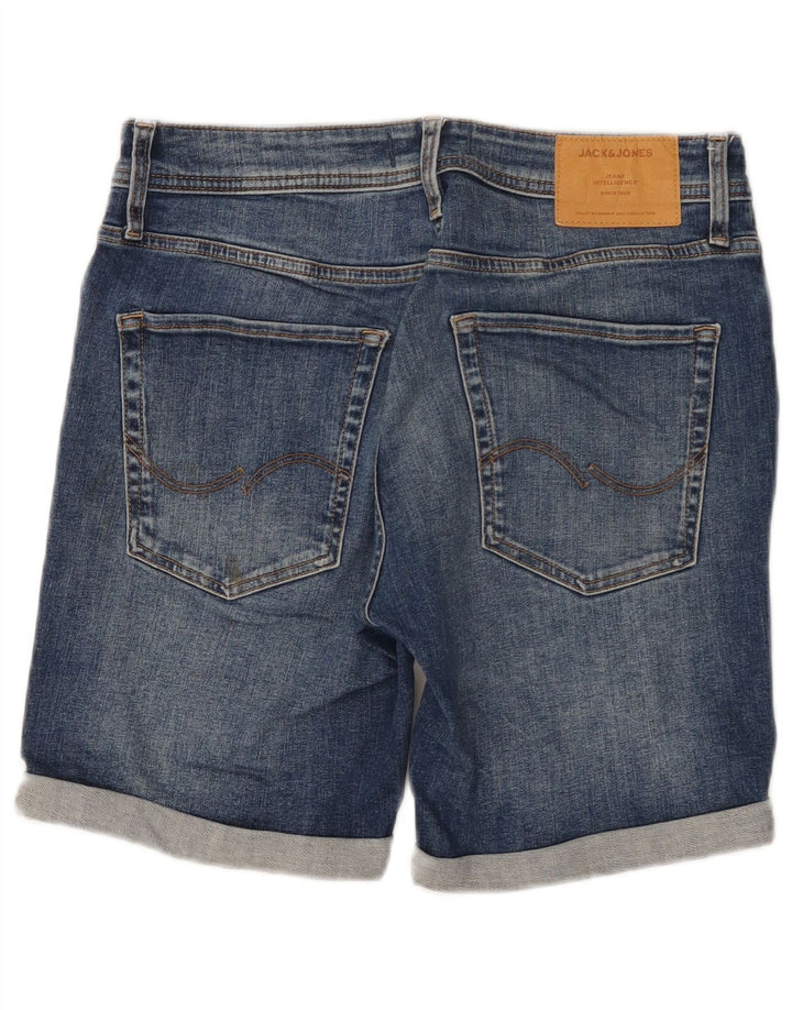 JACK & JONES Pantaloncini di jeans da uomo piccoli W29 in cotone blu