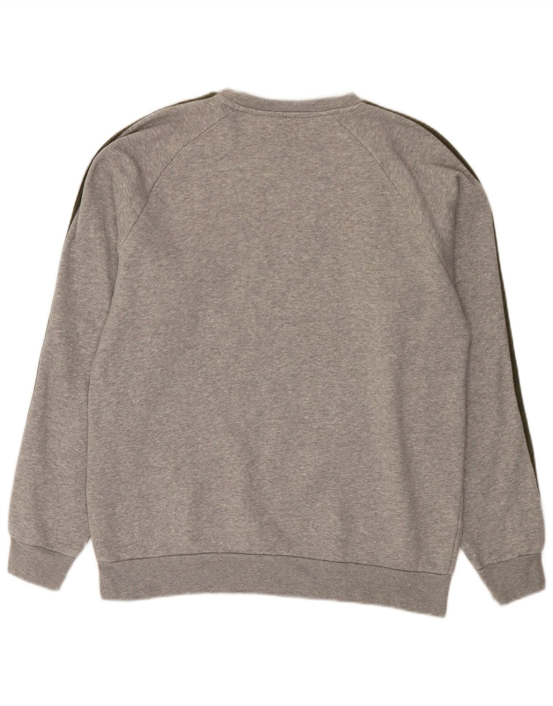 Felpa Adidas Uomo Maglione Cotone Grigio Medio
