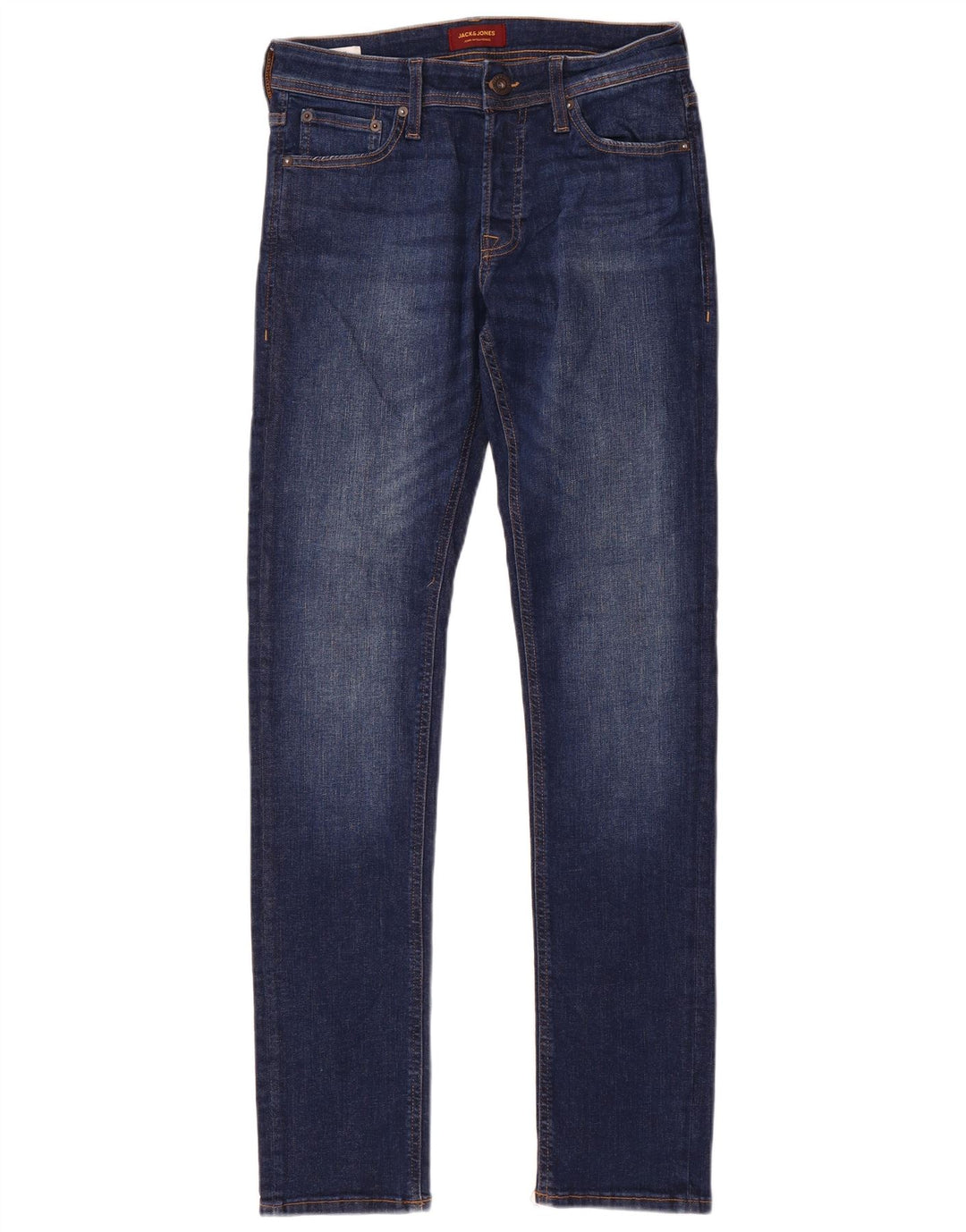 Jeans slim da uomo Jack & Jones W30 L34 cotone blu