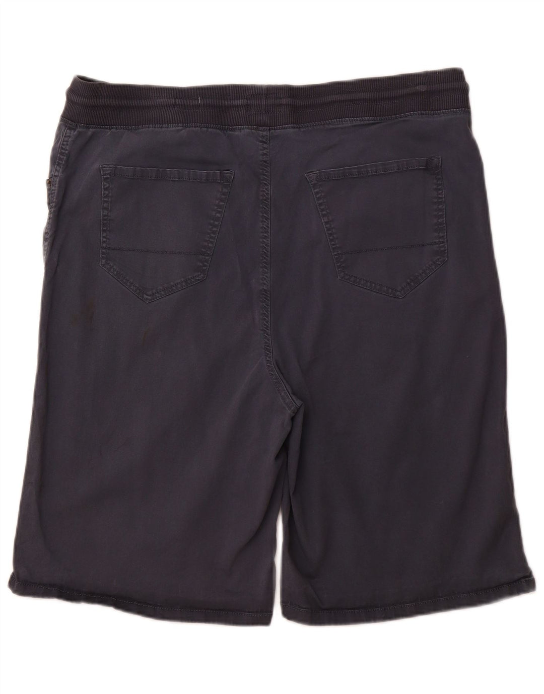 IZOD Mens Regular Fit Shorts W42 2XL  Navy Blue Cotton