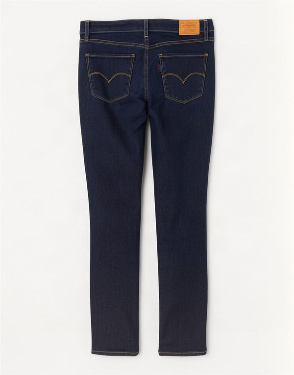 Jeans skinny a vita alta Levi's 721 da donna W30 L28 Lyocell blu navy
